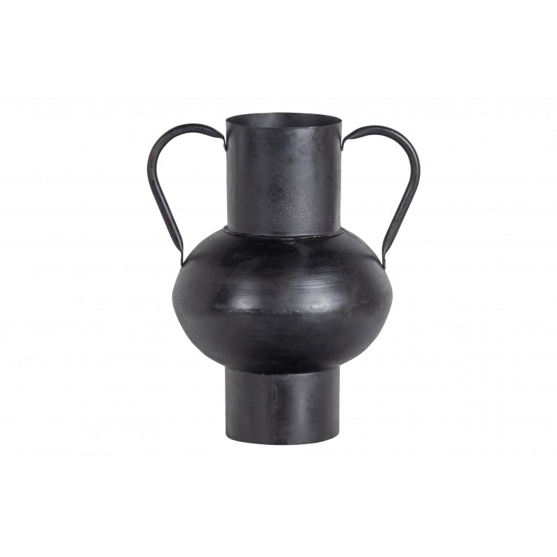 Vase antique avec anse métal Noir 28cm Vere - Woood