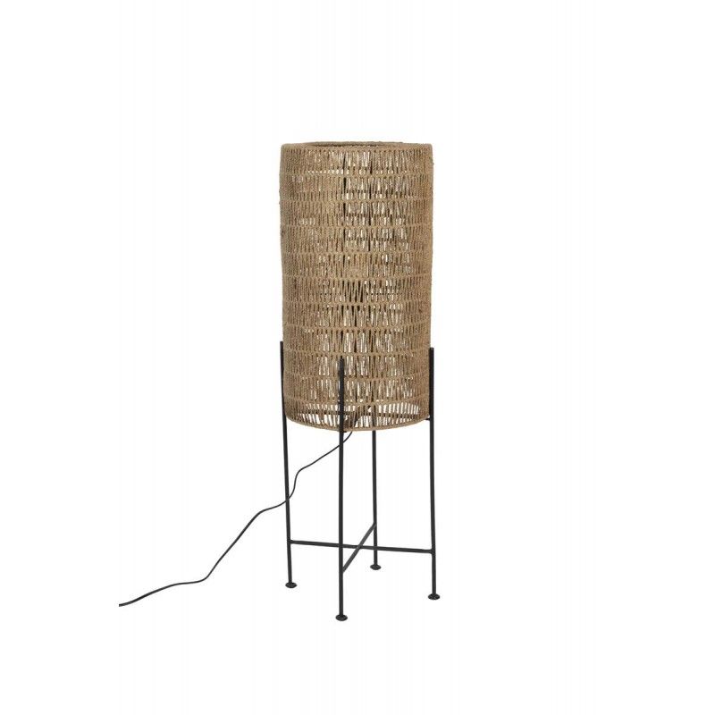 Lampadaire en jute naturelle KARI - Dutchbone