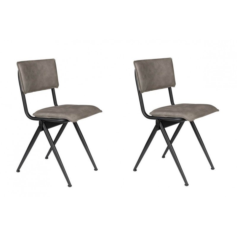 Lot de 2 chaises de table à manger Willow - Dutchbone