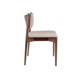 Chaise en bois et tissu Torrance- Lot de 2 - Dutchbone