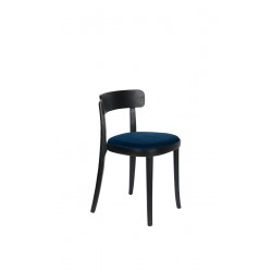Lot de 2 chaises velours et bois BRANDON - Dutchbone