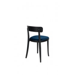 Lot de 2 chaises velours et bois BRANDON - Dutchbone