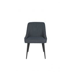 Chaise de salon en tissu Magnus Bleu