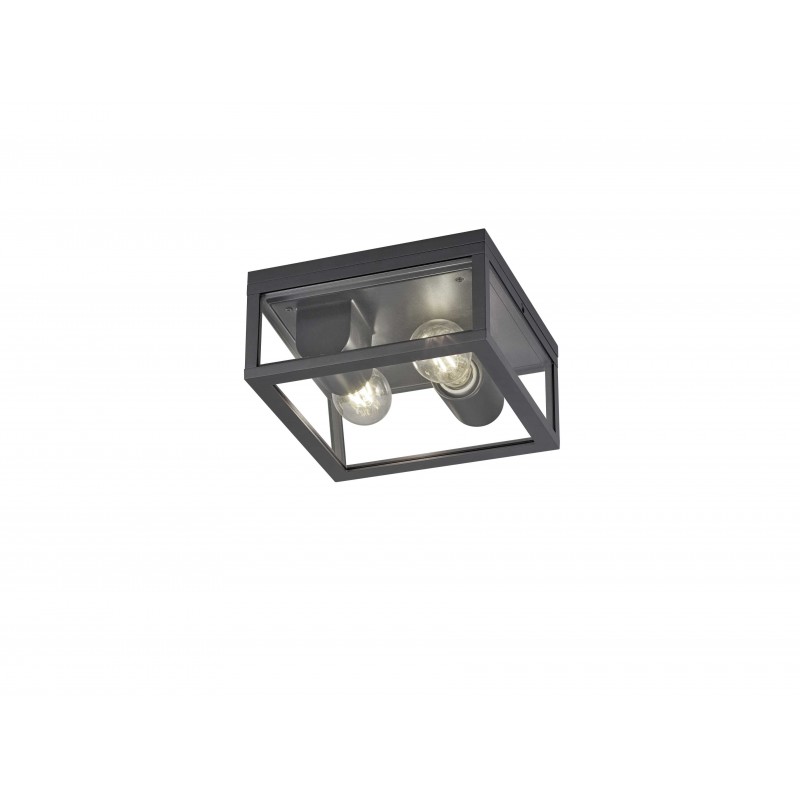 Plafonnier extérieur vintage Garonne anthracite Plafonnier extérieur vintage Garonne anthracite