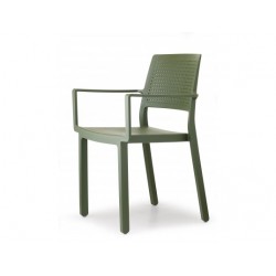 Fauteuils verts style italien EMI - lot de 2 - Scab design
