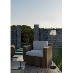 Lampadaire de jardin solaire Roca