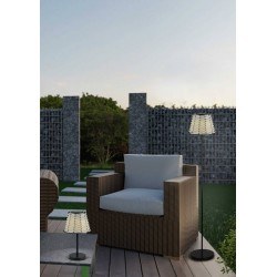Lampe rechargeable solaire de jardin Roca