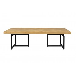 Table basse en bois et métal Class - Dutchbone