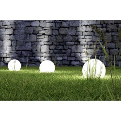 Lampe de jardin boule BOLO 20 cm