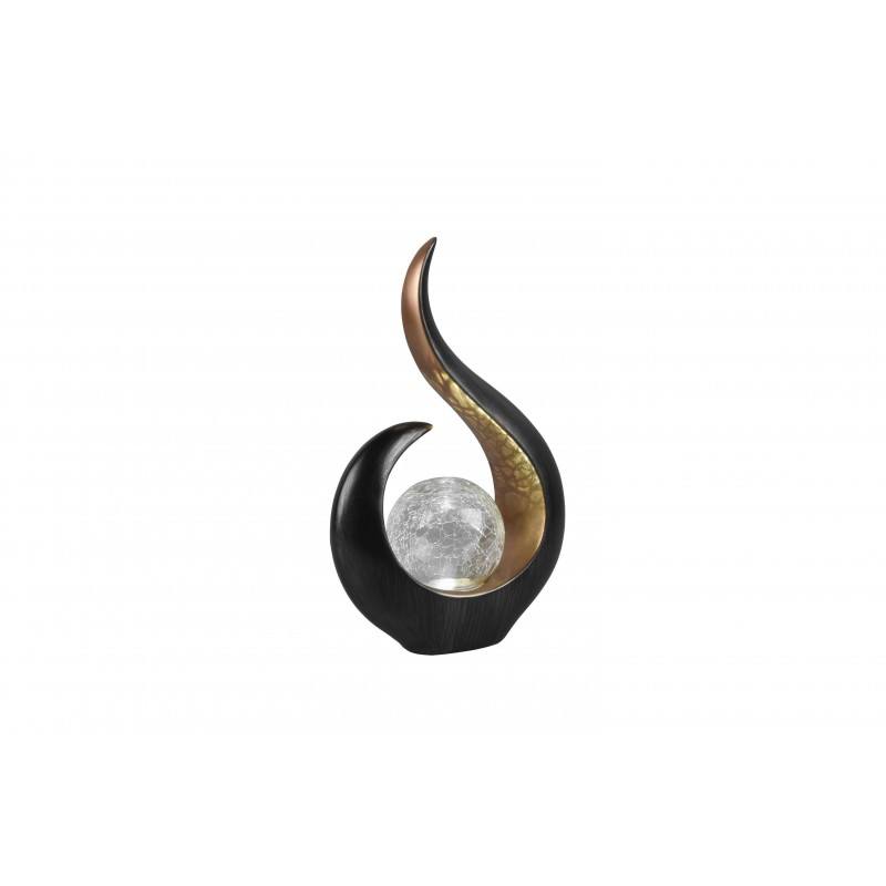 Lampe à poser zen effet flamme ARBIETO Lampe à poser zen effet flamme ARBIETO