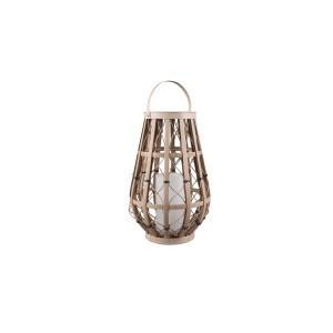 Lampe à poser effet bougie IP44 VINTO 28 cm
