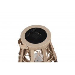 Lampe à poser effet bougie IP44 VINTO 17 cm