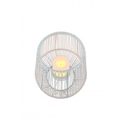 Lampe à poser rechargeable solaire design Mineros 30 cm