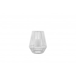 Lampe à poser rechargeable solaire design Mineros 30 cm