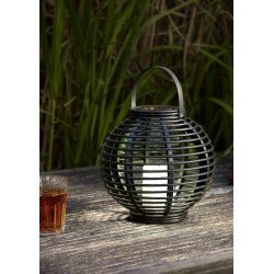 Lampe à poser effet flamme rechargeable Carmelo