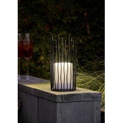 Lampe à poser de jardin design avec éclairage led bougie CORO