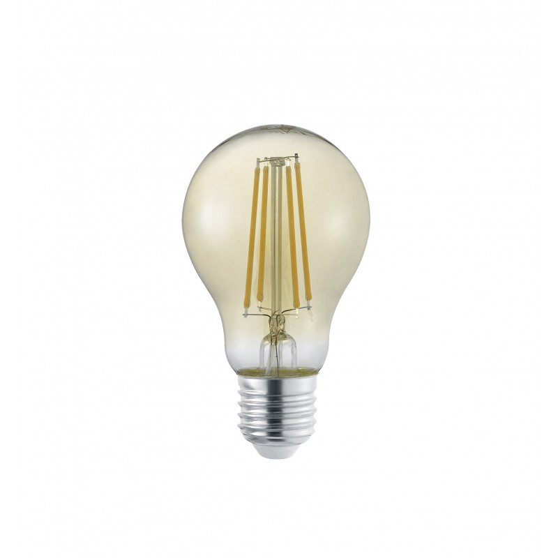 Ampoule E27 led ambre 4W, 470lm, 3000K Ampoule E27 led ambre 4W, 470lm, 3000K