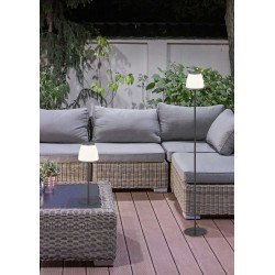 Lampadaire design de jardin rechargeable DOMINGO