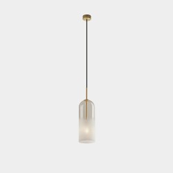 Suspension design Glam en verre 31 cm