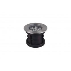 Spot encastré de jardin led Belaja 8W rond