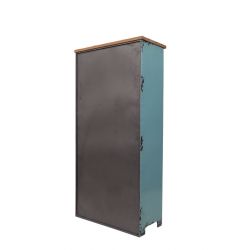 Armoire industrielle vieillie en métal Rusty - Dutchbone