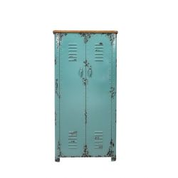 Armoire industrielle vieillie en métal Rusty - Dutchbone