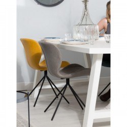 Chaises design OMG LL imitation cuir lot de 2 - Zuiver