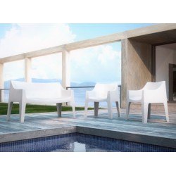 2 Fauteuils design de jardin COCCOLONA par Scab design