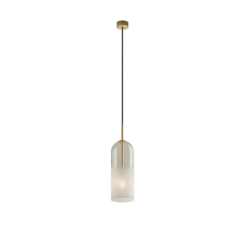 Suspension design Glam en verre 38 cm blanc Suspension design Glam en verre 38 cm blanc