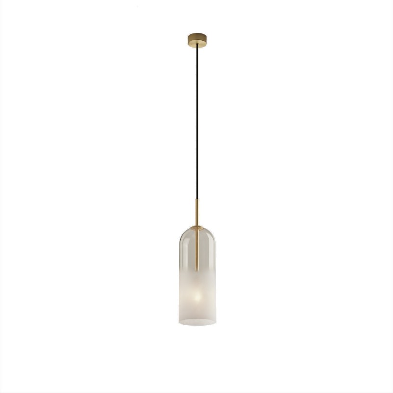 Suspension design Glam en verre 31 cm blanc Suspension design Glam en verre 31 cm blanc