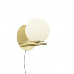Applique vintage ronde Pure or