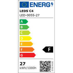 Suspension industrielle led 27W Sugar