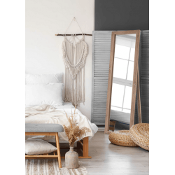 Miroir sur pied bois 150 cm Antonia