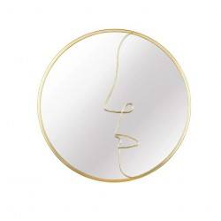 Miroir décoratif visage 30 cm GERDA
