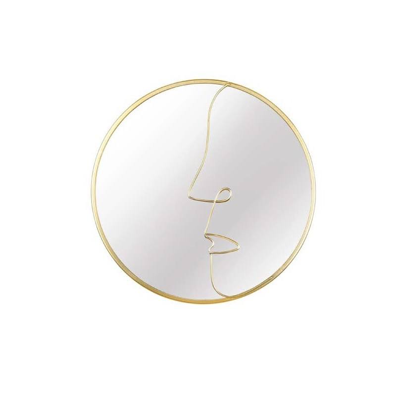 Miroir décoratif visage 30 cm GERDA Miroir décoratif visage 30 cm GERDA