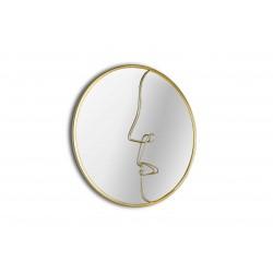 Miroir décoratif visage 30 cm GERDA