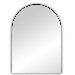 Miroir design 50 cm cadre noir SIMONE