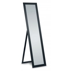 Miroir sur pied noir 160 cm TINA