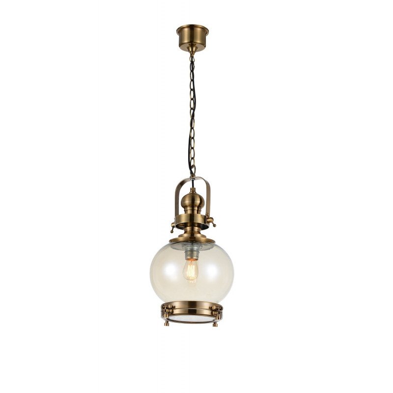 Suspension vintage ronde