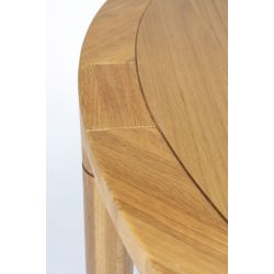 Table de repas - STORM en bois 128 cm Zuiver