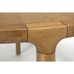 Table de repas - STORM en bois 128 cm Zuiver