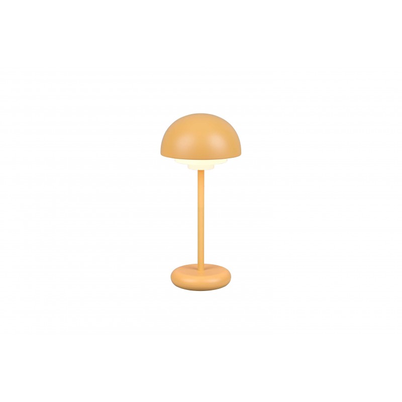 Lampe rechargeable IP44 intérieur/extérieur ELLIOT Jaune Lampe rechargeable IP44 intérieur/extérieur ELLIOT Jaune