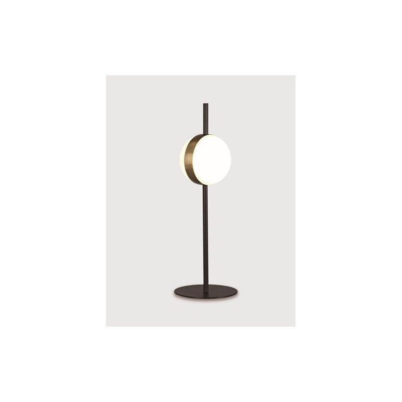 Lampe à poser boule Cuba or et noir - Mantra Lampe à poser boule Cuba or et noir - Mantra