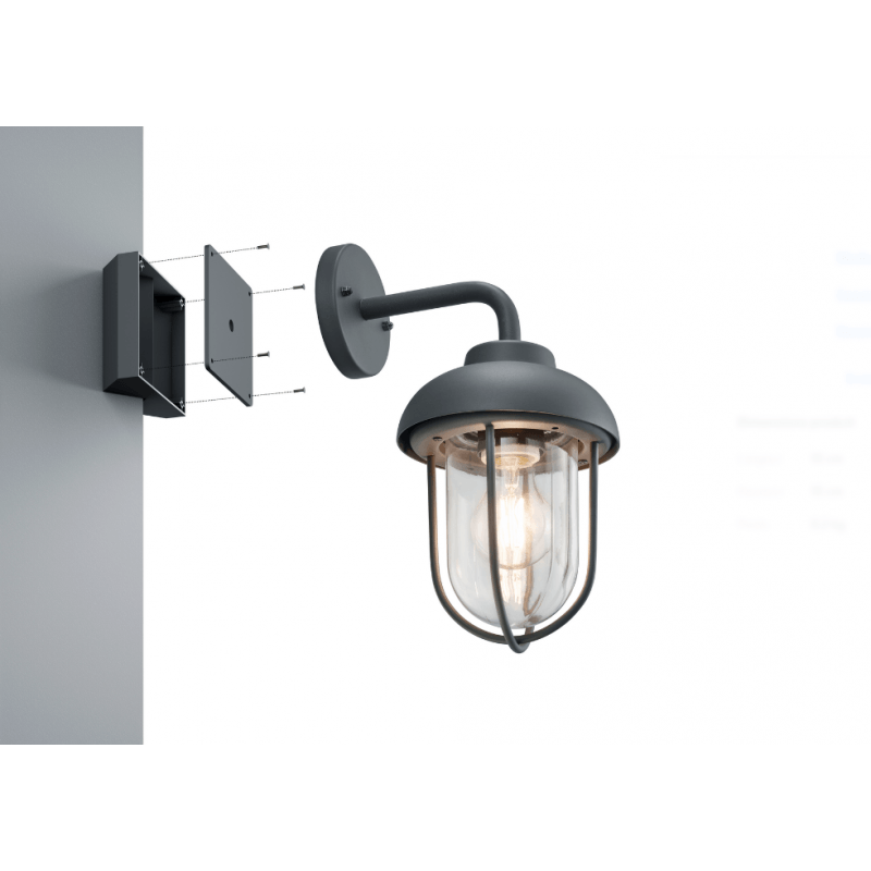 Fixation d'angle pour luminaire extérieur Fixation d'angle pour luminaire extérieur
