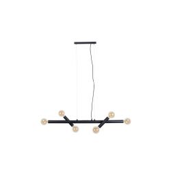 Suspension noir mat style indus Hawk - Zuiver