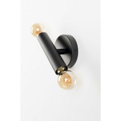 Applique noir mat style indus Hawk - Zuiver