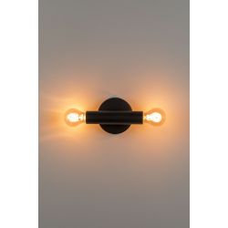 Applique noir mat style indus Hawk - Zuiver