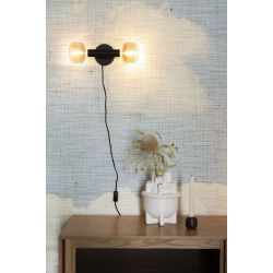 Applique noir mat style indus Hawk - Zuiver