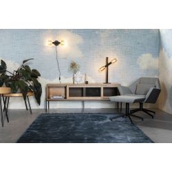 Applique noir mat style indus Hawk - Zuiver