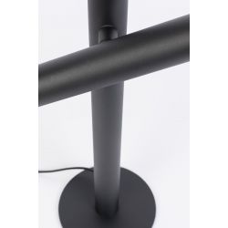 Lampe de bureau noir mat style indus Hawk - Zuiver